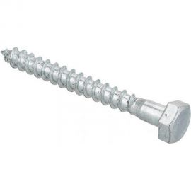 Сантехнический болт Стройбат оцинкованный DIN 571 10х100 15 шт 555 