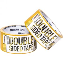 Двусторонняя клейкая лента BEOROL 48 мм х 10 м 206363 