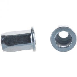 Заклепка-гайка ЦКИ М6х14.7 плоск. шестигранная СТ. Ц под пакет 0.8-3 мм, 500 шт. 50412 