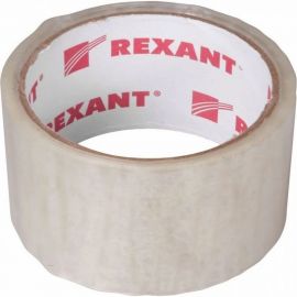 Упаковочная клейкая лента REXANT 48 мм х 50 мкм, прозрачный, 6 рулонов по 36 м 09-4201 