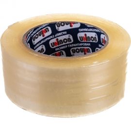 Упаковочная клейкая лента UNIBOB 600 прозрачная 48 мм х 132 м 211727 