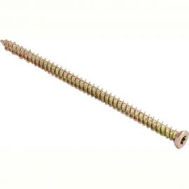 Шуруп по бетону Стройбат 7,5x92 желтый цинк 20 шт. 198450 