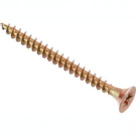 Универсальные саморезы Стройбат 4,0x45 желтый цинк 200 шт 076051 