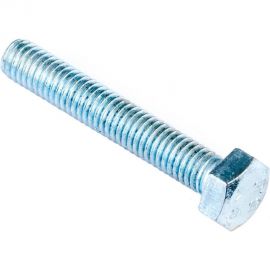 Болт Стройбат DIN 933 М5x30 белый цинк 80 шт 005531 