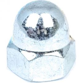 Колпачковая гайка Стройбат DIN1587 М10 белый цинк 307700 