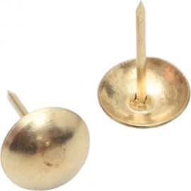 Декоративные гвозди СКОБЯНОЙ 50 г, золото 007409 