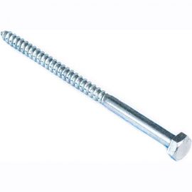 Сантехнический болт Стройбат DIN 571, 8x110 белый цинк 20 шт. 308020 