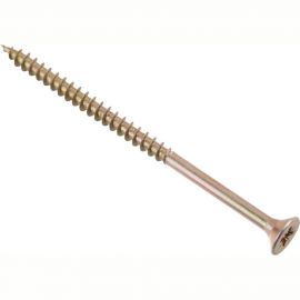 Универсальные саморезы Стройбат 6,0x90 желтый цинк 50 шт. 110641 