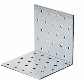 Крепежный равносторонний перфори��ованный уголок СВК 100x100x100 толщина 1,8 мм SVK-PFL10101018 