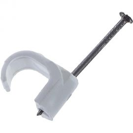 Скоба для электрокабеля Стройбат 6 плоская 50 шт 014891 