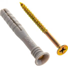 Дюбель-гвоздь Стройбат с потайной манжетой 8х60 мм 80 шт. 2520808 / 041770 