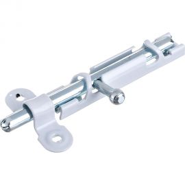 Накладная задвижка СКОБЯНОЙ ЗТ-12 бел./цинк 002370 