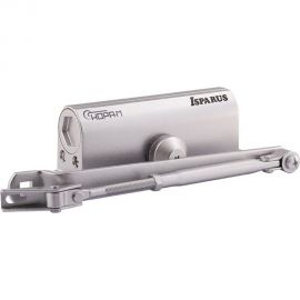 Дверной доводчик НОРА-М Isparus 420 морозостойкий, для дверей от 40 до 90 кг, серебро 18721 