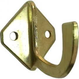 1-рожковый крючок СКОБЯНОЙ мод. 58, золото 008008 