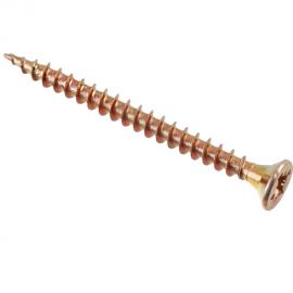 Универсальные саморезы Стройбат 3,5x45 желтый цинк 200 шт 075961 