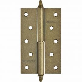 Петля НОРА-М 610-5" застар.бронза правая 125x75x2.5 5463 