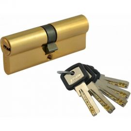 Цилиндровый механизм НОРА-М ЛПУ-80 40-40 латунь Х 5350 