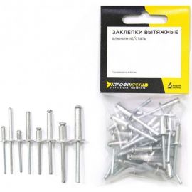 Вытяжные заклёпки Профикреп комб алюм.-сталь пакет, 4,8х08, 50 шт 114031 