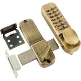 Кодовый замок НОРА-М 250 старая бронза 7303 