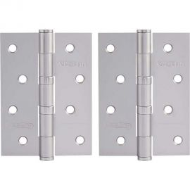 Универсальная петля НОРА-М 4""-2ВВ FHP мат.хром.покр. 100х75х2,5 №2 11858 