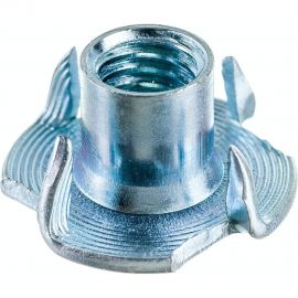 Врезные гайки по дереву с усом Профикреп пакет, М8 4 шт 113003 