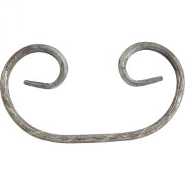 Кованый завиток ООО "СВОЙ МАСТЕР" 195x110 мм 01.0035 