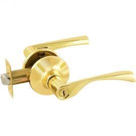 Межкомнатная защелка НОРА-М ЕСО золото ЗВ2-01-Э ключ/фикс. 14387 