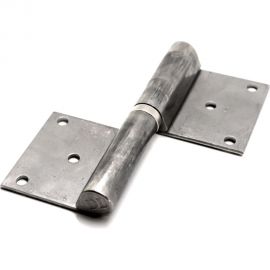 Гаражная петля на площадке Левша 140x20x47 под крепеж, левая У1-9200.Wл 