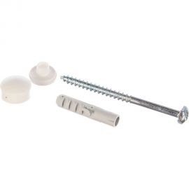 Набор для крепления унитазов Зубр цвет белый 44210 