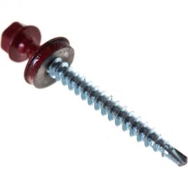 Кровельный саморез КРЕП-КОМП 4,8x51 RAL3003, красный рубин 150шт ск513003ф 