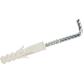 Распорный дюбель Зубр МАСТЕР с шурупом-крюком, 12 х 60 / 8 х 85 мм, 30 шт 30675-12-60 