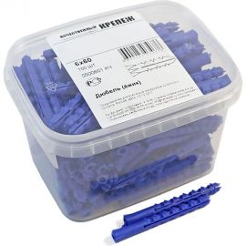 Дюбель п/проп ёжик Качественный КРЕПЕЖ 6х60 150 шт 0500601 КЧ 