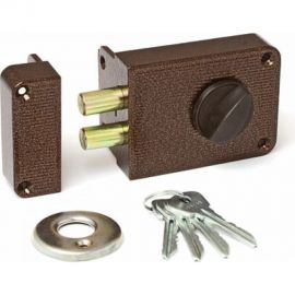 Накладной замок ЗЕНИТ Зенит-ЗН-1-3 медь 17729 