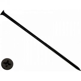 Саморез КРЕП-КОМП черный по дереву 4,8х120 1500шт чд120 