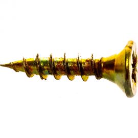 Шуруп, жёлтый цинк Крепежная техника 3,5х16 1000шт 431316 БК 