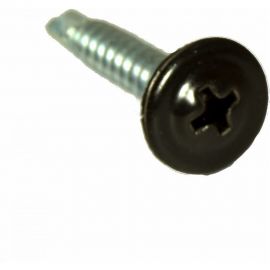 Саморез ПШC КРЕП-КОМП сверло 4,2х16 RAL8019 1000шт пшс168019 