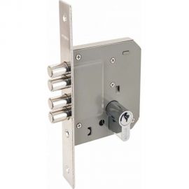 Врезной замок Аллюр 189-4A CP без ручек 1091 
