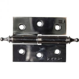 Дверная разъемная петля Зубр Эксперт 1 подшипник цвет хром CP правая с крепежом 75x63x2.5 мм 2 шт. 37605-075-2R 