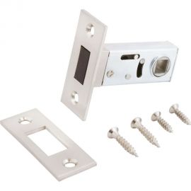 Защелка Аллюр L50-8M SN (матовый никель; магнитная; без ручек) 11582 