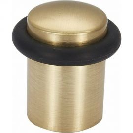 Дверной ограничитель Вантаж (диаметр 20 мм; высота 30 мм; матовое золото) DS1SB 