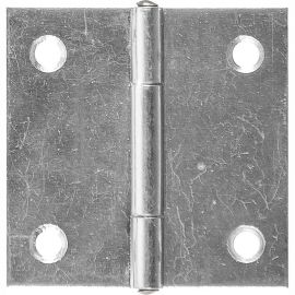 Прямая петля VORMANN 40х40х0,9 мм, оцинкованная, латунный штифт 00503 040 Z 