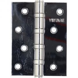 Универсальная петля Вантаж 100x75x2,5 хром, 2 шт. 4BB-CP 