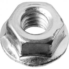 Гайка ЗУБР DIN 6923 с фланцем, M8, 5 кг, (примерно 742 шт.) кл. пр. 8, оцинкованная 303630-08 