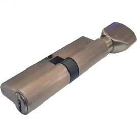 Цилиндровый механизм Вантаж (5 ключей; матовый никель) PC110,55CX55 SN 