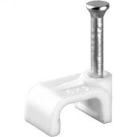 Пластиковая плоская скоба Volsten 4 мм 50 шт. V02-6W-2-04-050 9556 