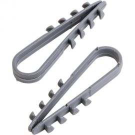 Нейлоновый дюбель-хомут PROCONNECT 5-10 мм, серый, 100 шт. 07-4501-3 