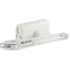 Доводчик НОРА-М №2S до 50 кг, белый 4984 