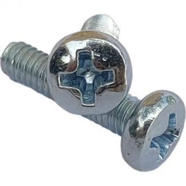 Винт ZAMETAL М8х40 полукруг. гол., DIN 7985, оц., 200 шт ZA513151 