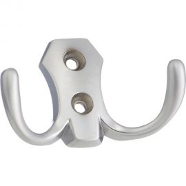 Мебельный крючок KERRON Д82 Ш45 В26, матовый хром KR 0020 SC 