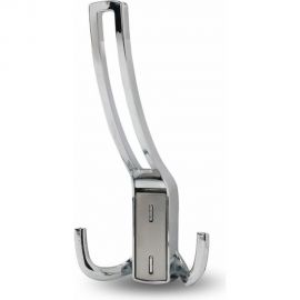 Мебельный крючок JET 397 трехрожковый, замак, хром/браш. никель RZ397Z.003CP.NN99 